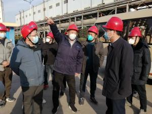 安陽市委常委、龍安區委書記李可到安化集團公司檢查指導安全生產工作